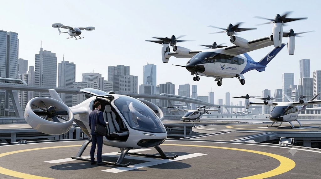 AI in the Cockpit - Flying Taxis and Personal VTOLs