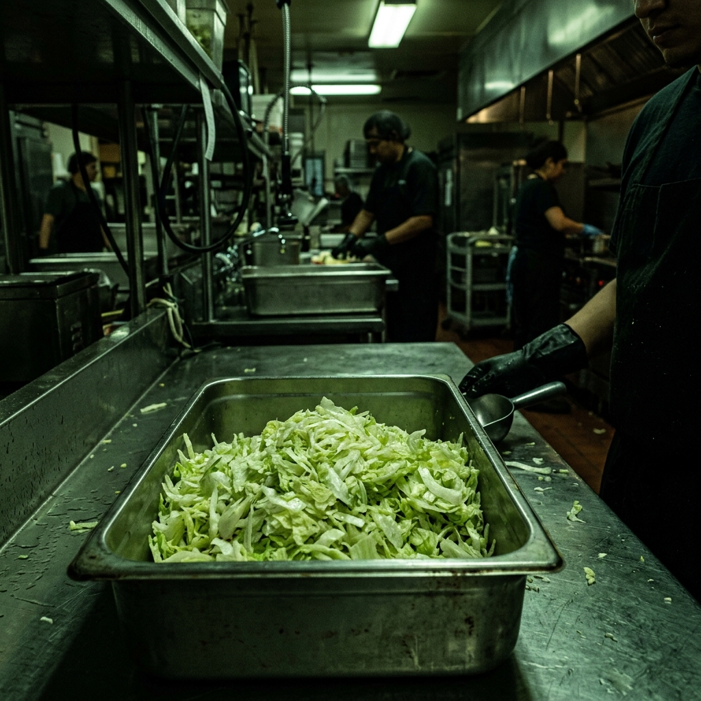 Contaminated Lettuce
